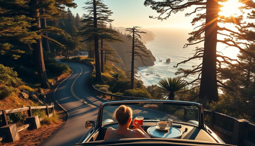 tea road trip Pacific Coast