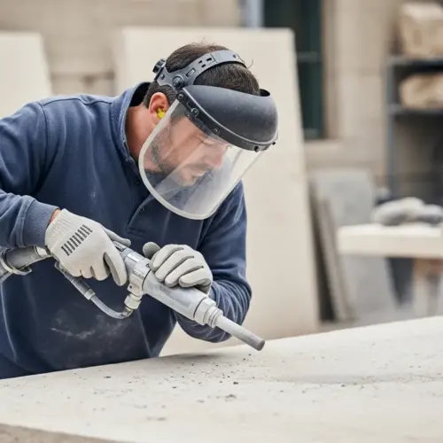 Abrasive Stone Blasting: Techniques for Cleaning and Texturing