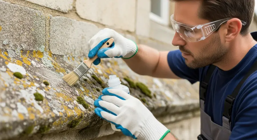 Biocides for Stone: Controlling Biological Growth