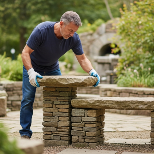 DIY Stone Bench: A Step-by-Step Guide to Outdoor Seating