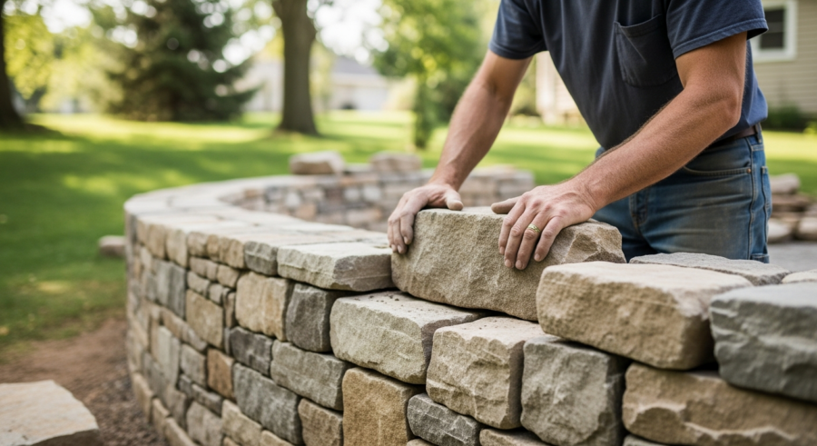 Building a Strong Stone Retaining Wall: A Practical Guide