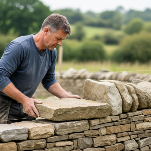 Building a Dry Stone Wall: A Traditional Craft