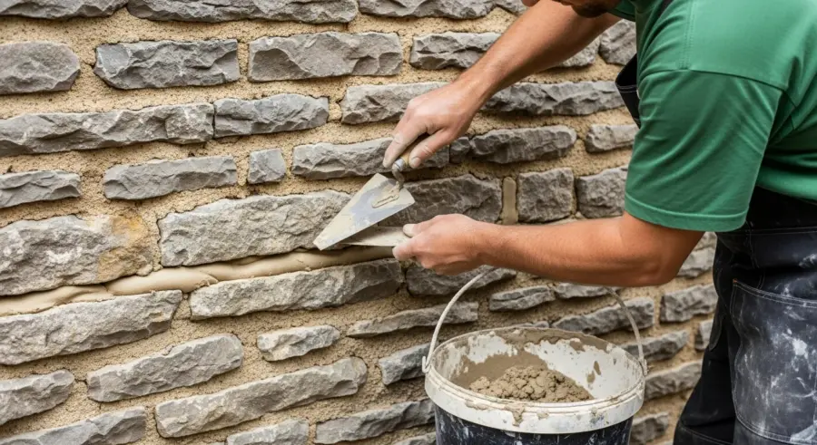 Pointing Stone Walls: A Guide to Mortar Repair