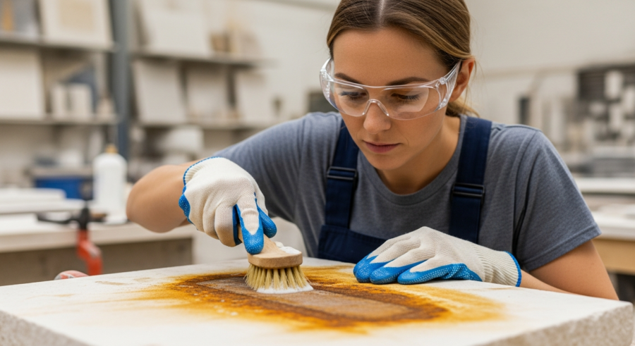 Removing Rust Stains from Stone: A Step-by-Step Guide