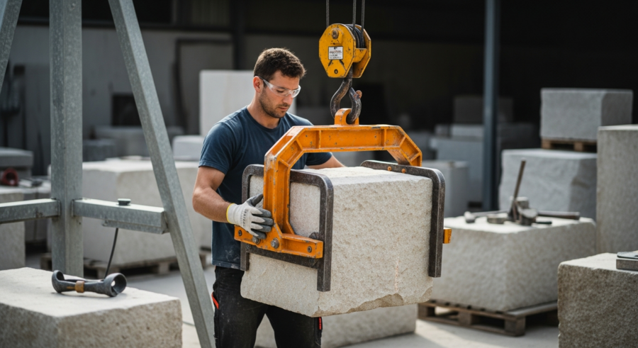 Safe Stone Lifting: Techniques and Equipment for Moving Heavy Stones
