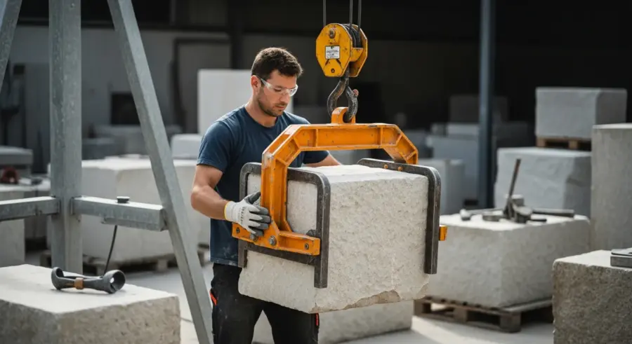 Safe Stone Lifting: Techniques and Equipment for Moving Heavy Stones