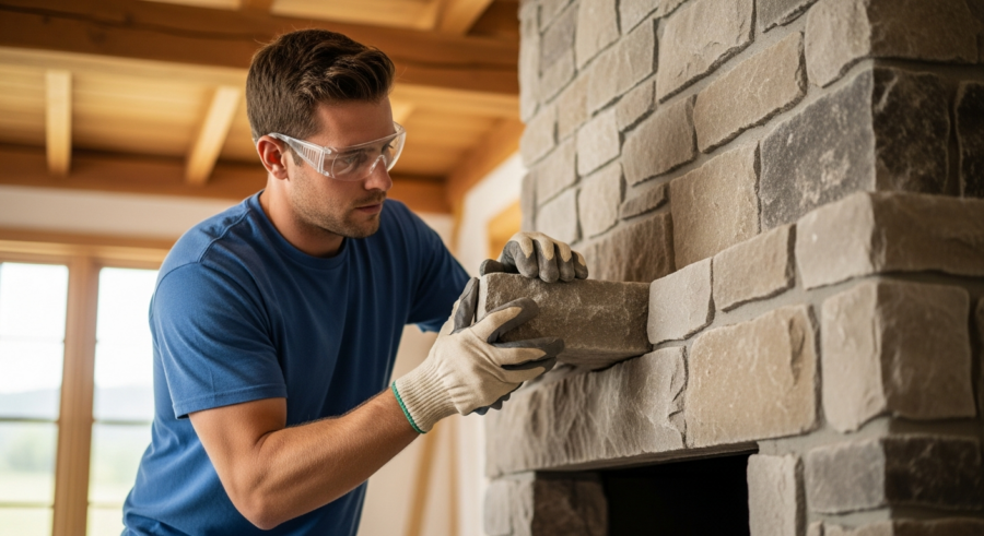 Building a Stone Fireplace: Design and Construction Techniques