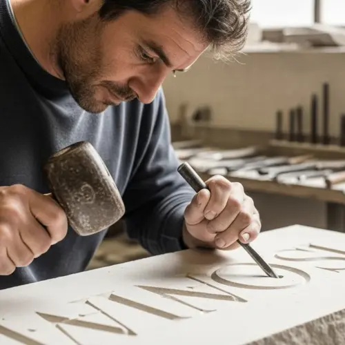 Stone Lettering: A Guide to Carving Letters in Stone