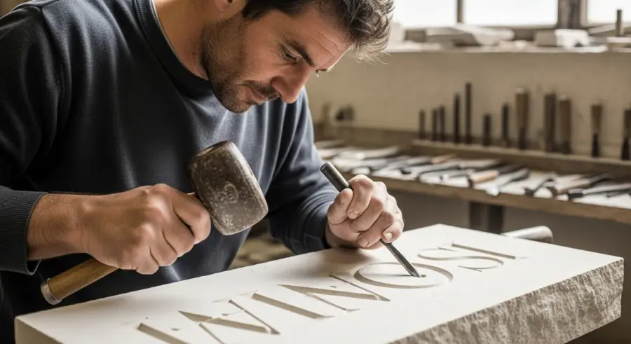 Stone Lettering: A Guide to Carving Letters in Stone