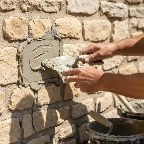 Stone Patching: Repairing Damaged Stone with Mortar and Resins