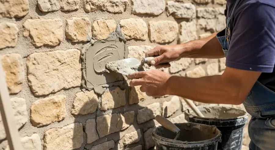 Stone Patching: Repairing Damaged Stone with Mortar and Resins