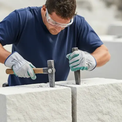 Controlled Stone Cracking: Methods for Splitting Stone
