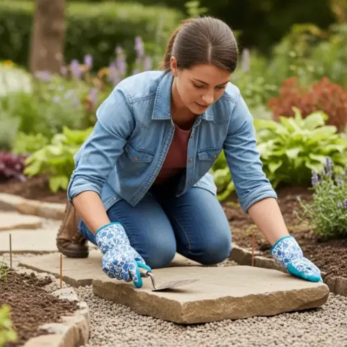 DIY Stone Stepping Stones: A Guide to a Natural Garden Path